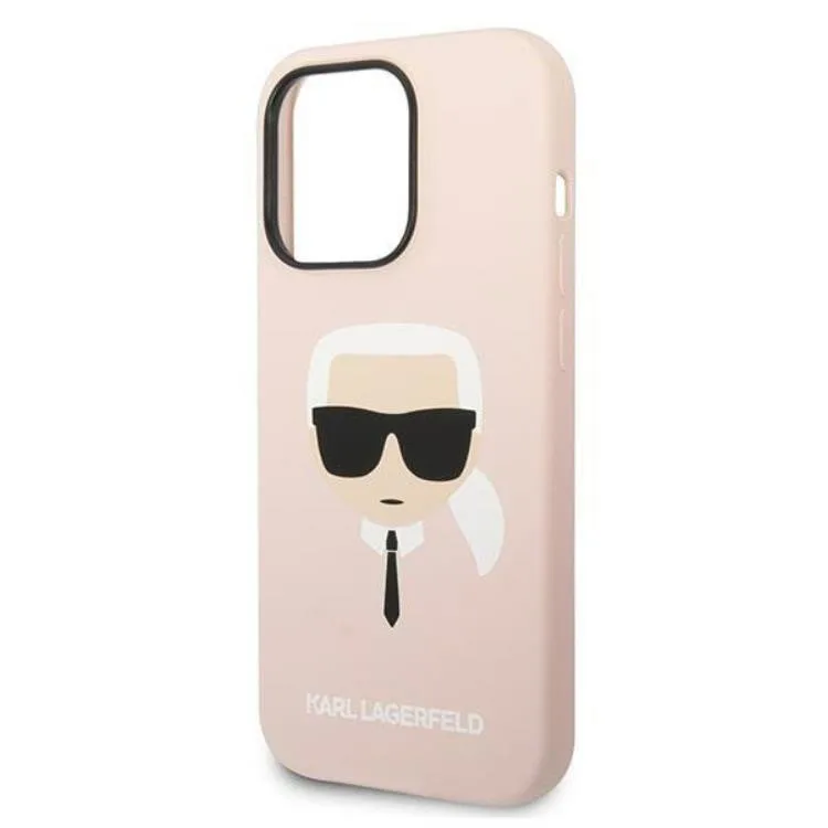 Karl Lagerfeld iPhone 14 Pro Max Skal Magsafe Silicone Ikonik