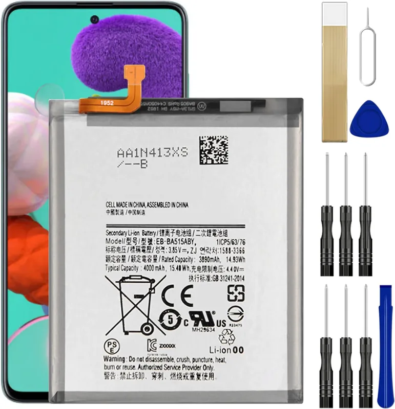 Ersättningsbatteri för Samsung Galaxy A51 SM-A515F