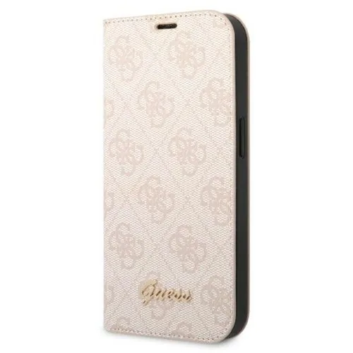Guess iPhone 14 Fodral 4G Logo Rosa