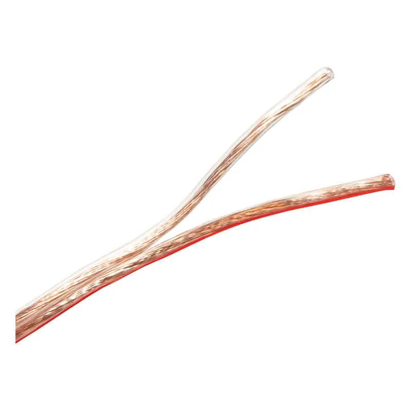 LogiLink Högtalarkabel 2x1,5 mm² 25m Transparent
