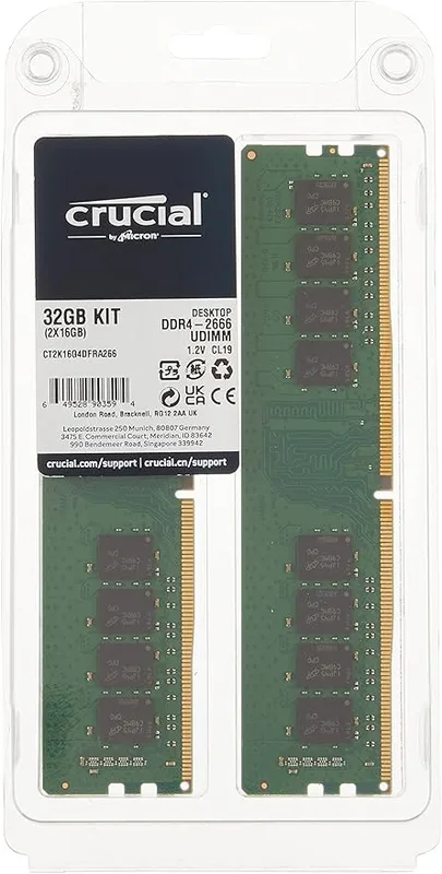 Crucial CT2K16G4DFRA266 32 GB kit