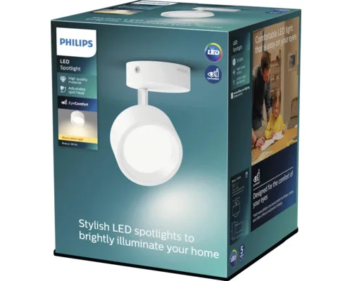 Philips Bracia, Vit utbyggd Spotlight