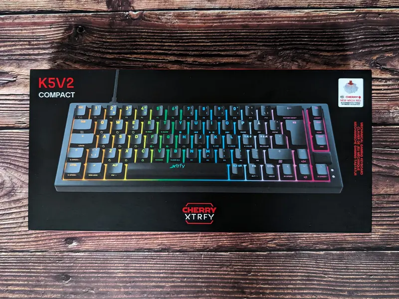 CHERRY XTRFY K5V2 Compact, Mekaniskt Gamingtangentbord