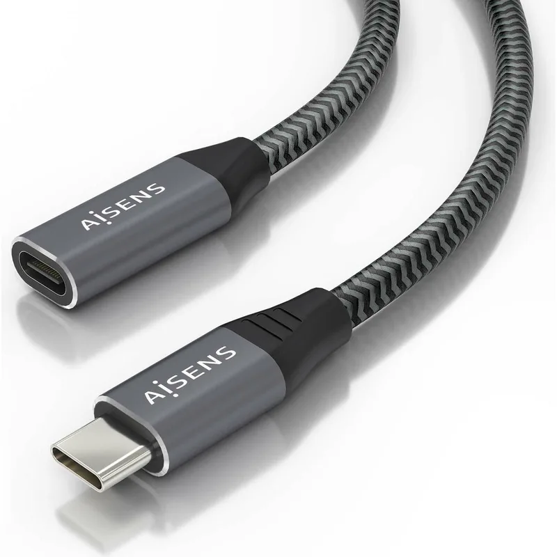 AISENS - GEN2 x 2 ALUMINIUM USB 3.2 Kabel