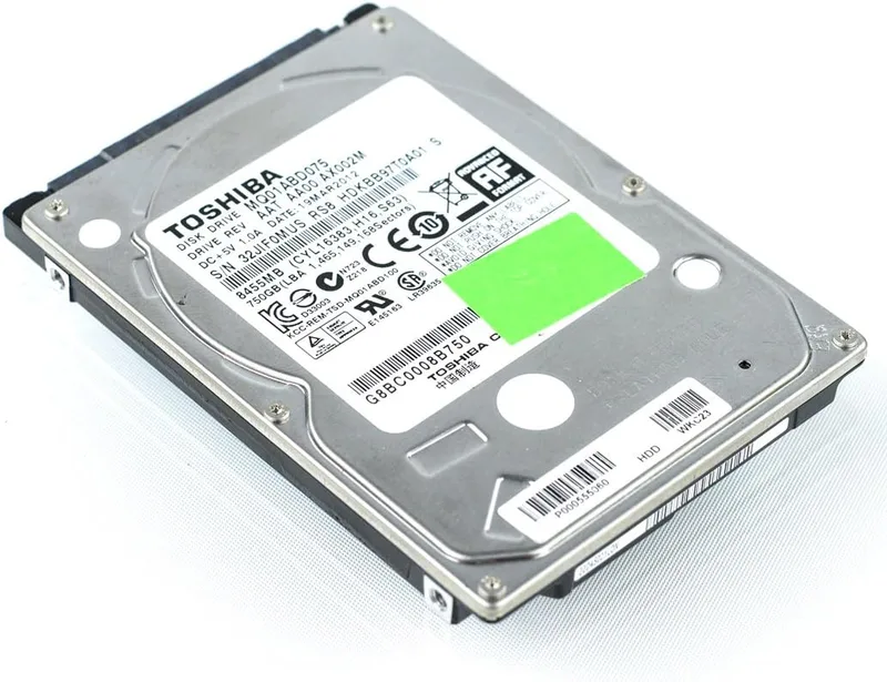 Toshiba MQ01ABD075 750GB SATA 3GB/s 5400RPM 2.5 tum