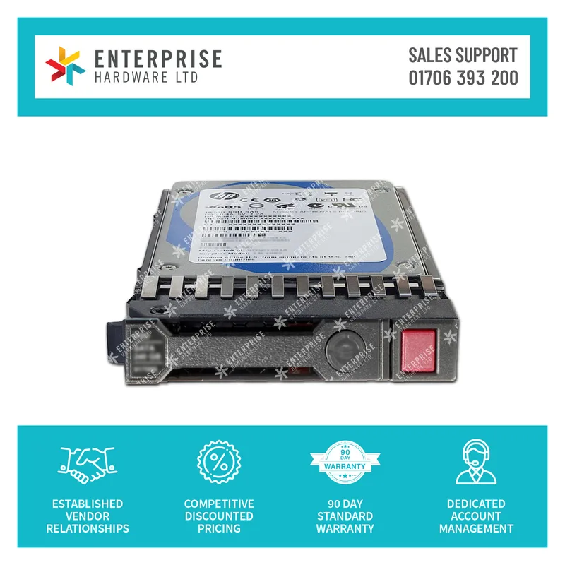 HEWLETT PACKARD ENTERPRIS HPE 800 GB 6G SATA WI-2 SFF SC SSD