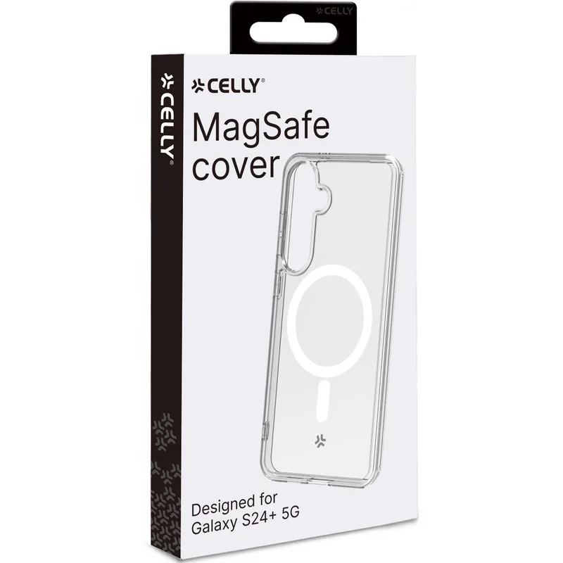 Celly Gelskinmag Magnetic TPU Cover Galaxy S24+ 5G