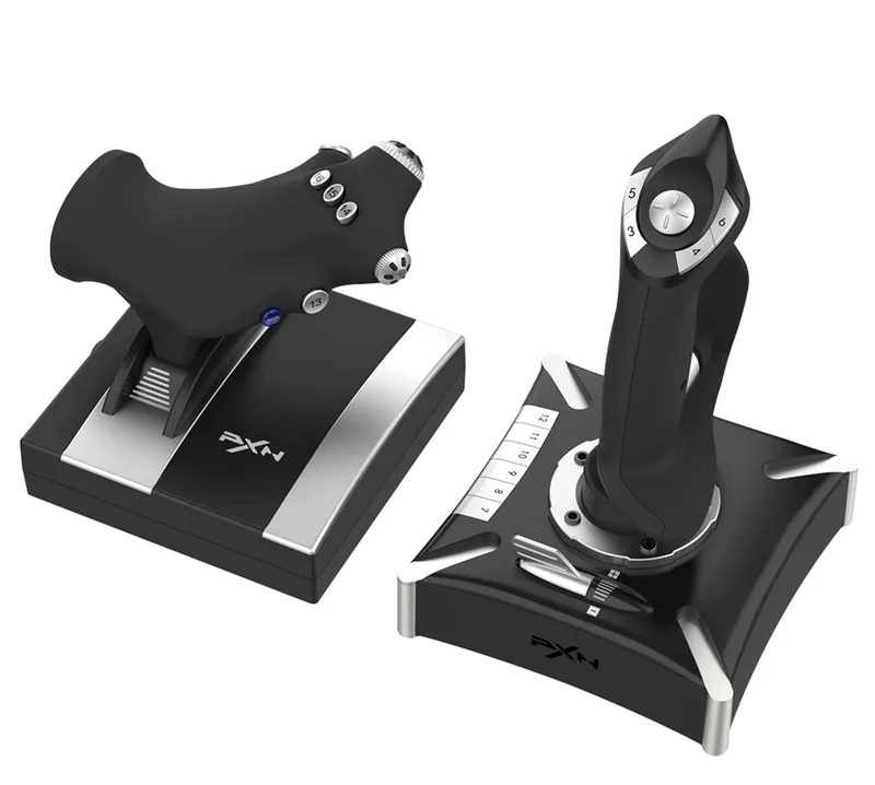 Joystick för Flygsimulering med Vibrationsfunktion Flight Simulator Control