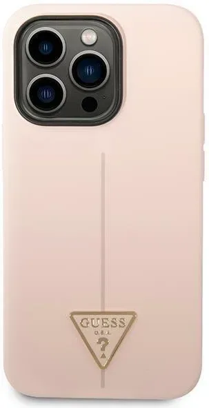 Guess iPhone 14 Plus Skal Silicone Triangle