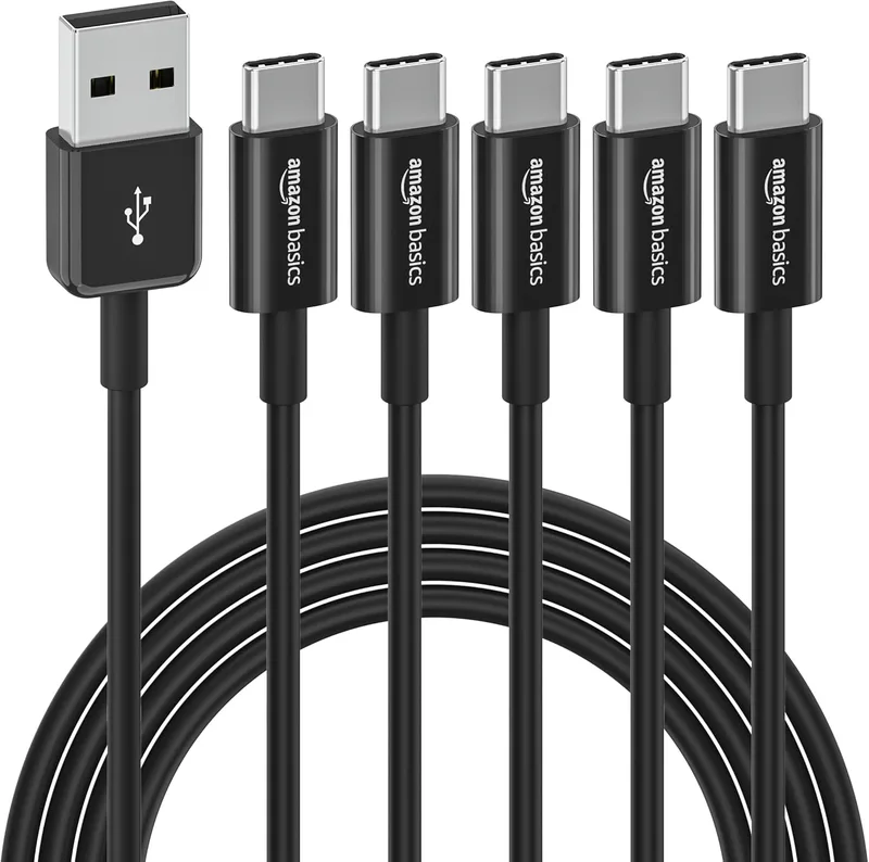 Amazon Basics USB-C till USB-A snabbladdningskabel