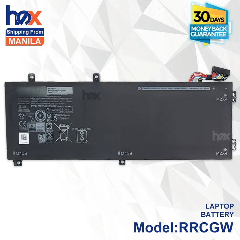 Hubei RRCGW 062MJV 62MJV M7R96 laptopbatteri för Dell Precision XPS 15 9550 15 5510