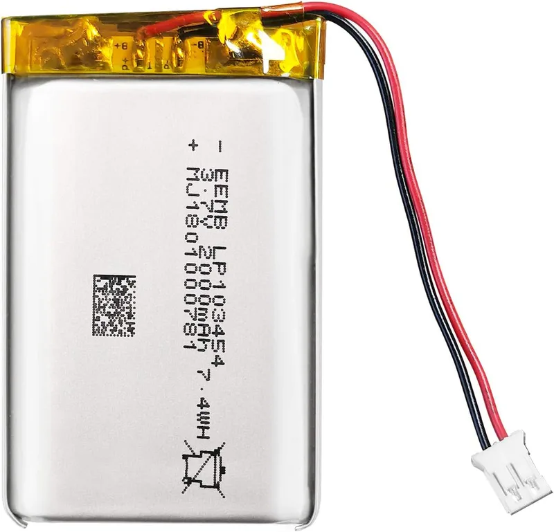 EEMB Lithium Polymer Battery 3,7V 2000mAh 103454RP