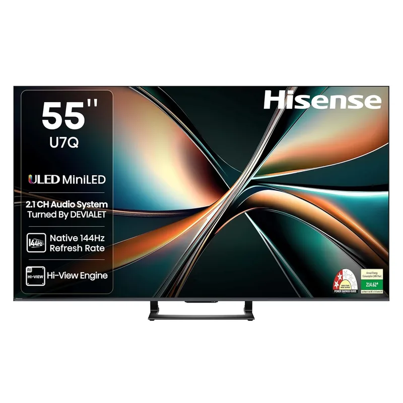 Hisense 55" U7Q PRO 4K Mini-LED Smart TV