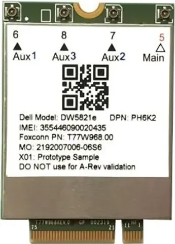 DELL Kit Qualcomm Snapdragon X20 4G LTE-kort