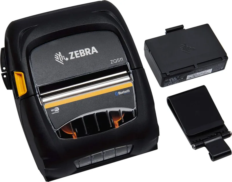 Zebra ZQ511 DT 203dpi USB/BT Standard Batteri