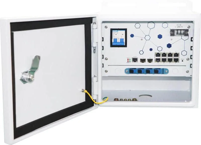 Ernitec ELECTRA-M10-OUTDOOR-UPS nätverksswitchar hanterad L2 Gigabit Ethernet