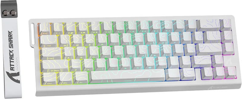 ATTACK SHARK R68 HE Magnetiskt Gamingtangentbord