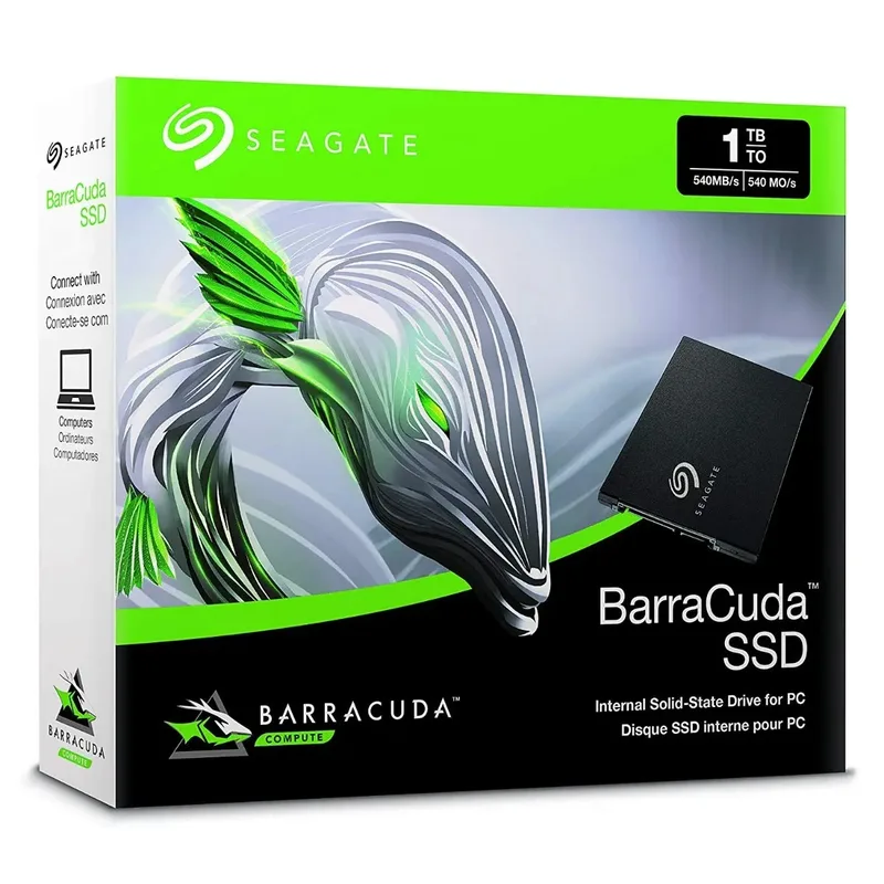 Seagate BarraCuda SATA intern SSD 1 TB