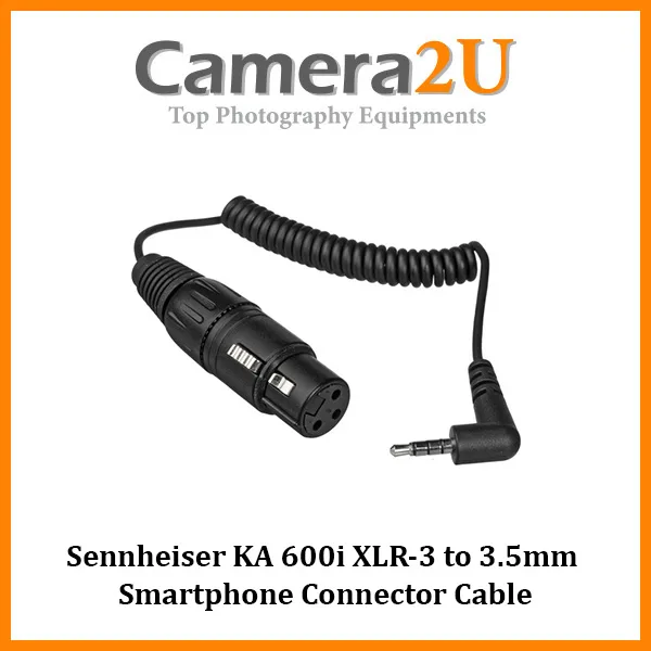 SENNHEISER KA 600i XLR-3 till 3,5mm -