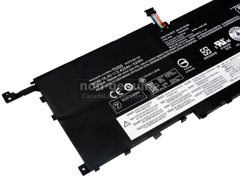 Lenovo Battery X1 Carbon-Yoga 20Fb,20FC,20Fq,20Fr