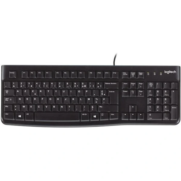 Logitech K120 trådbundet tangentbord för Windows