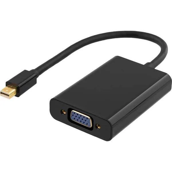 Deltaco mini DisplayPort till VGA