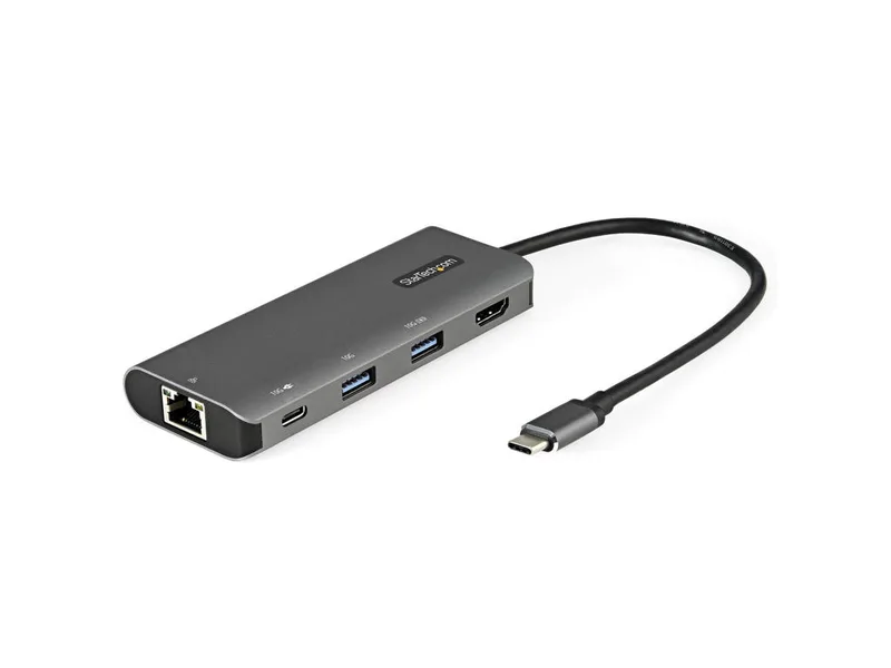 Lindy 43336 dockingstation Ledningsført USB 3.2 Gen 1 (3.1 Gen 1) Type-C Sort