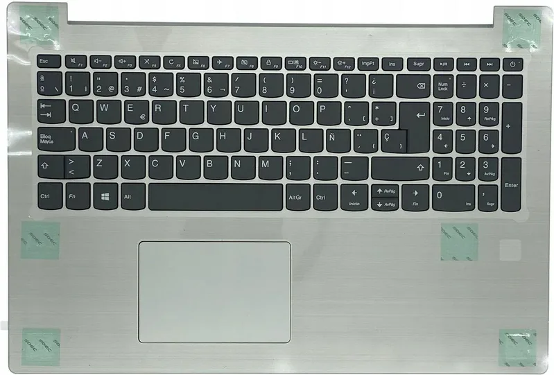 Lenovo Upper Case Silver W/KB