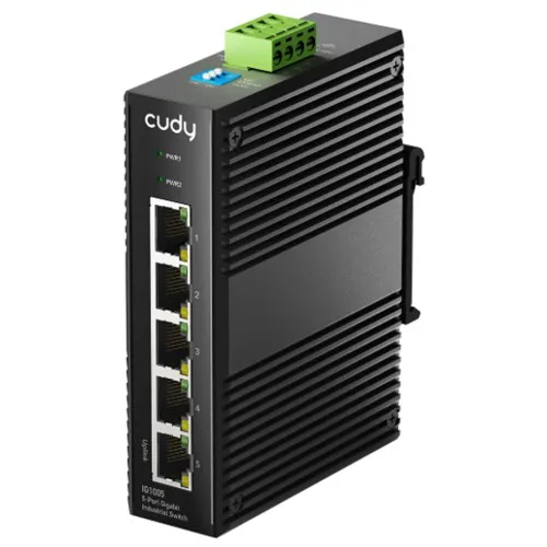 CUDY IG1005 UNMANAGED Industrial HUB-omkopplare