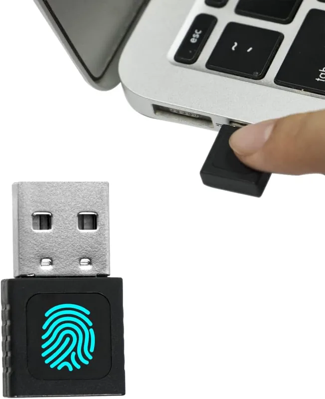 USB Windows Hello Fingeravtrycksläsare