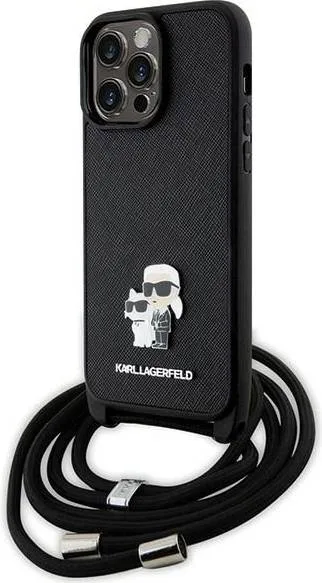 Karl Lagerfeld iPhone 14 Pro Max Halsbandsskal Crossbody