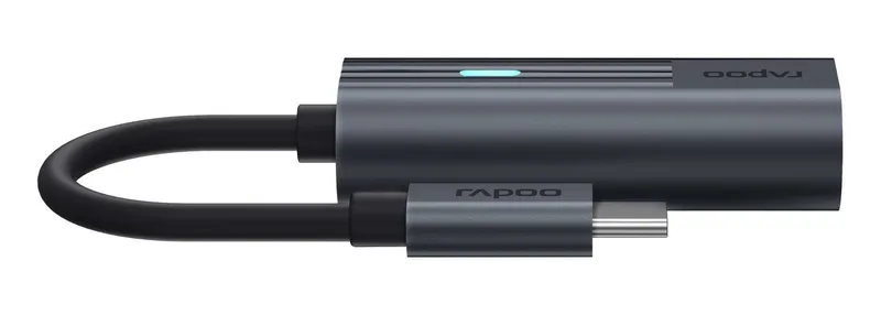 RAPOO UCA-1002 USB-C till 3.5mm-ljudadapter