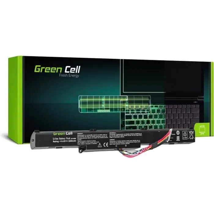 Green Cell A41-X550E laptopbatteri för Asus X550D X550DP R510D R510DP F550D F550DP F750L F750LB X750J X750JB X750JN X750L X750LB X750LN
