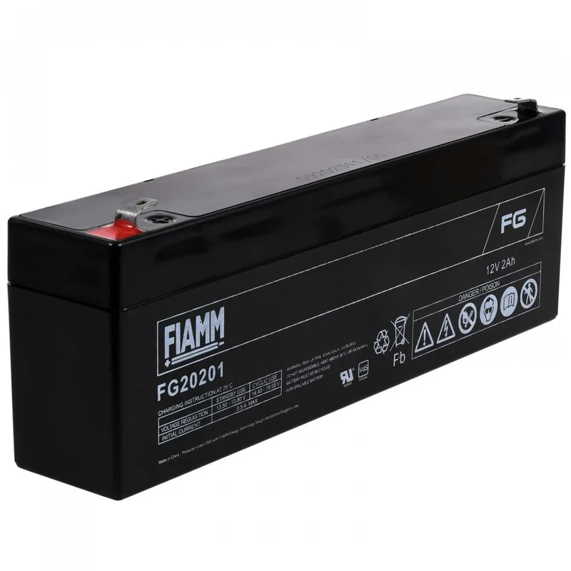 FIAMM Uppladdningsbart blybatteri FG21803, 12 V, blysyra [ blybatteri]