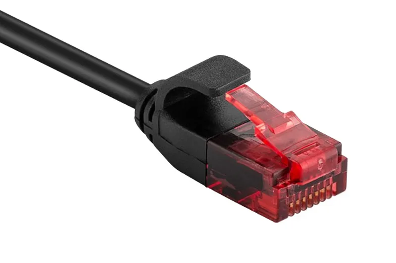 EFB Elektronik 10m Cat6 Patch netværkskabel Sort U/UTP (UTP)