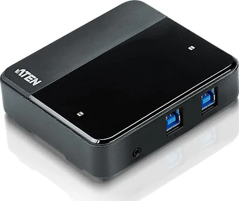 Aten US234, 2 x 4 USB 3.2 Gen1-switch för delning av kringutrustning