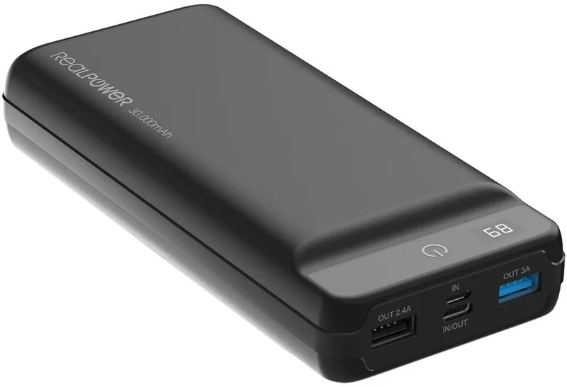 RealPower Powerbank PB-30k PD 30.000mAh