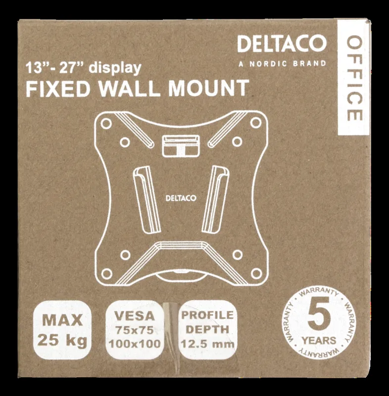 Deltaco Office väggfäste 13-27"