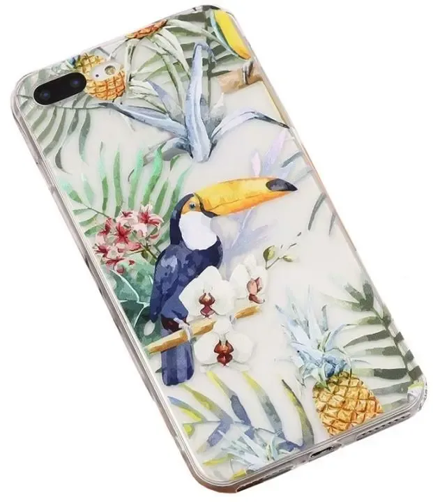Teknikproffset TPU Regnskogsskal till iPhone X/XS
