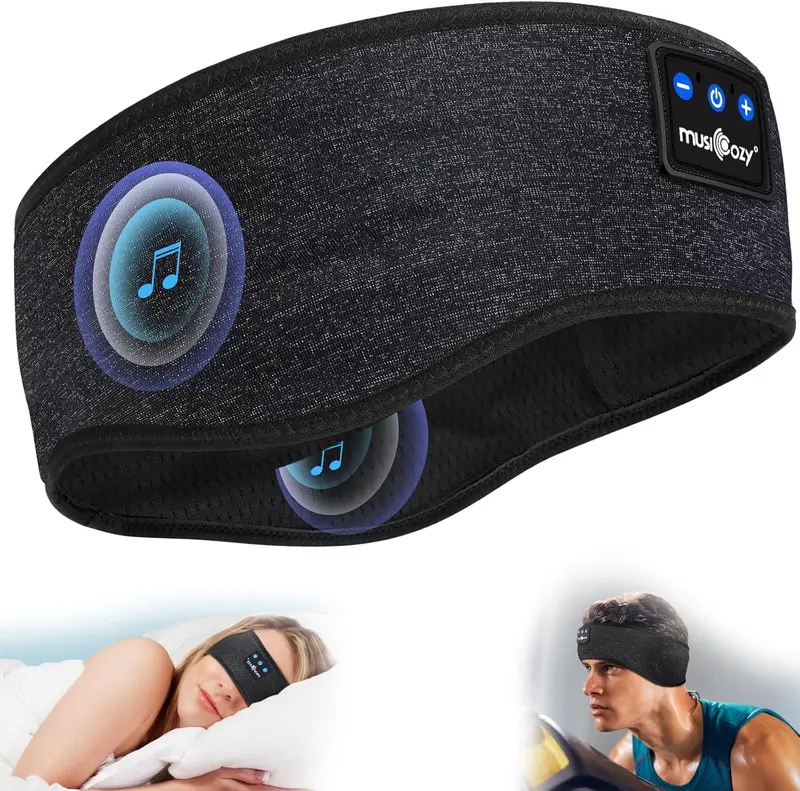 Musicozy Sovhörlurar med Bluetooth