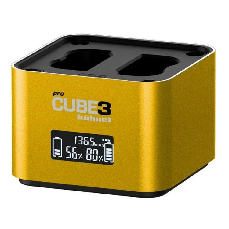 Hähnel ProCube 3 dubbel laddare Nikon
