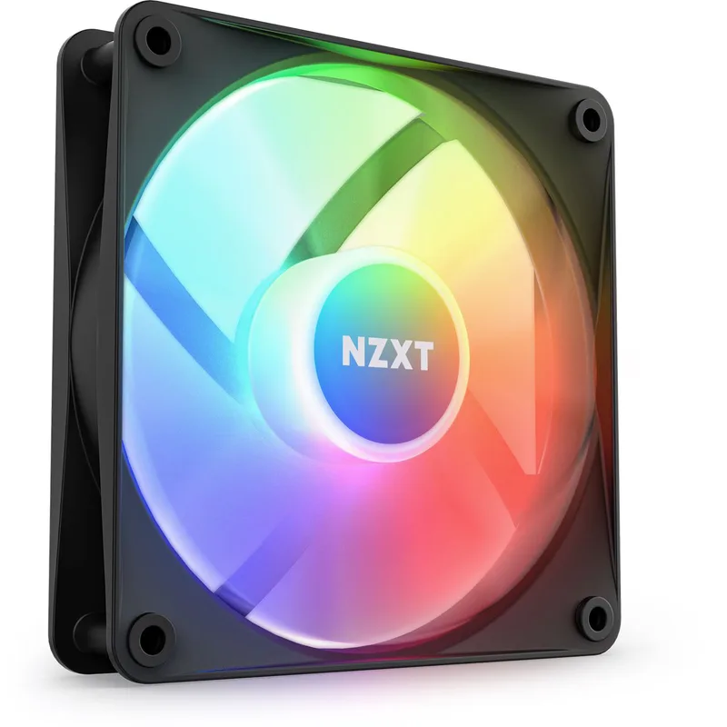 NZXT F140 RGB Core 120 mm fläkt (svart)