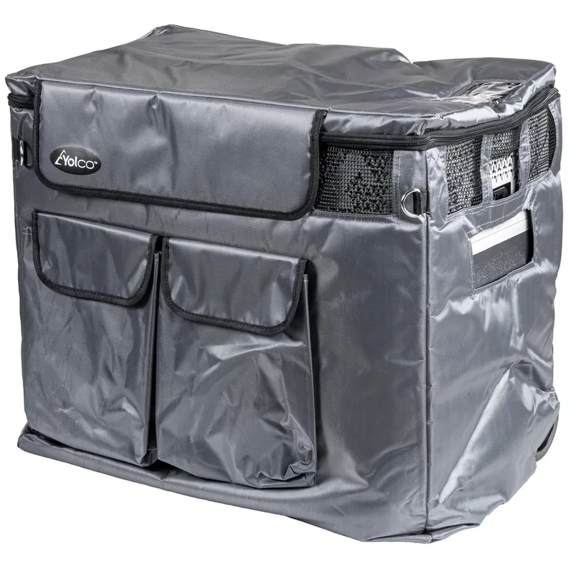 Yolco MCX17 Silver motorcykel kylbox toppfodral