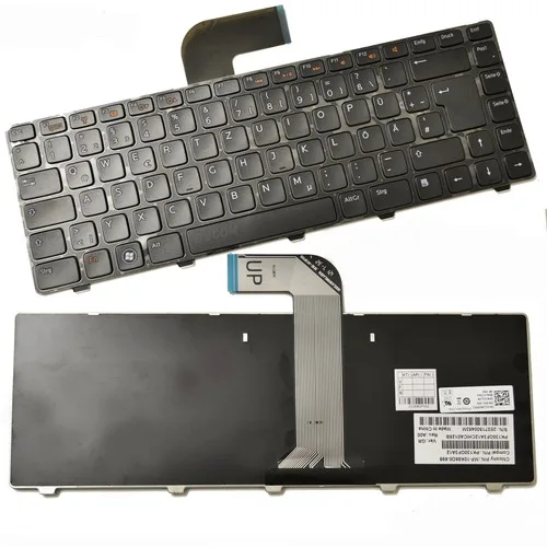 För Dell XPS L502 L502X Vostro 3350 3450 3460 3550 3555 tangentbord tyska DE