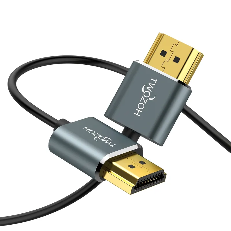 Twozoh Ultra Thin HDMI to HDMI Cable