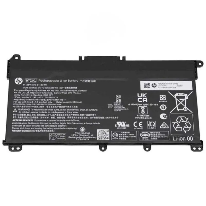 HP Battery 3 Cell Lithium-Ion