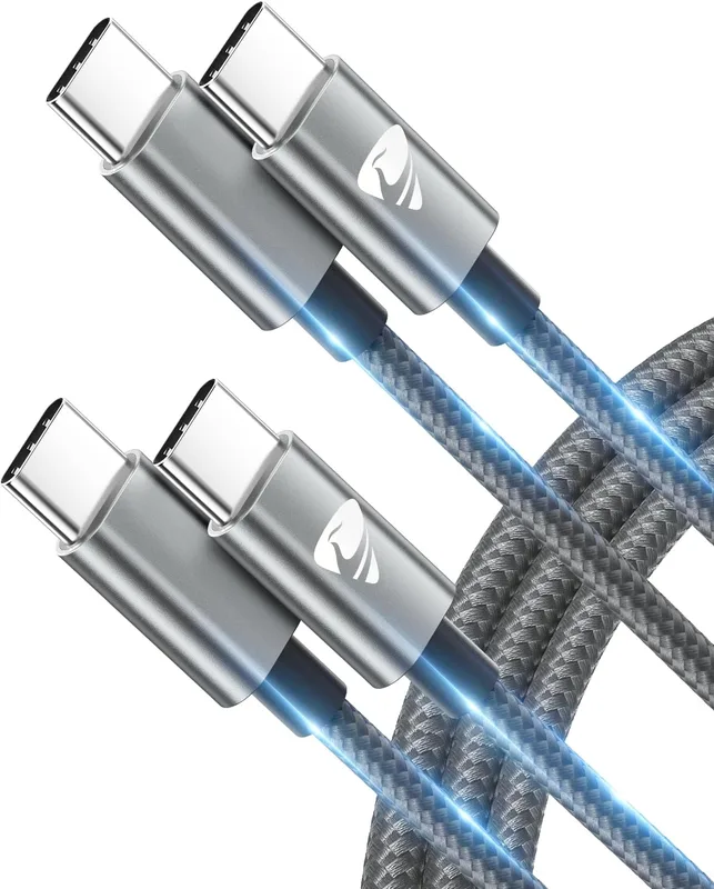 USB C-kabel 2M 2Pack Typ C-laddare