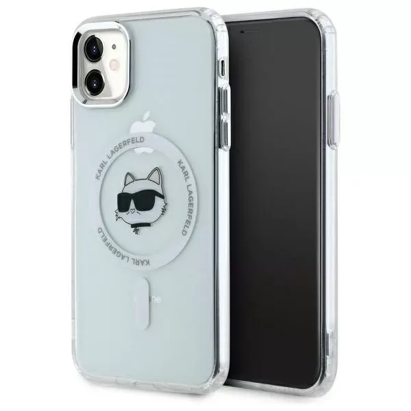 Karl Lagerfeld Mobilskal till iPhone 11/XR MagSafe IML Choupette Head