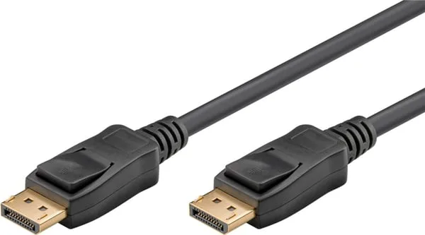 Goobay DisplayPort™-anslutningskabel 1.4 Displayport™ plugg > Displayport™ plugg, 8K @ 60Hz, 5 m