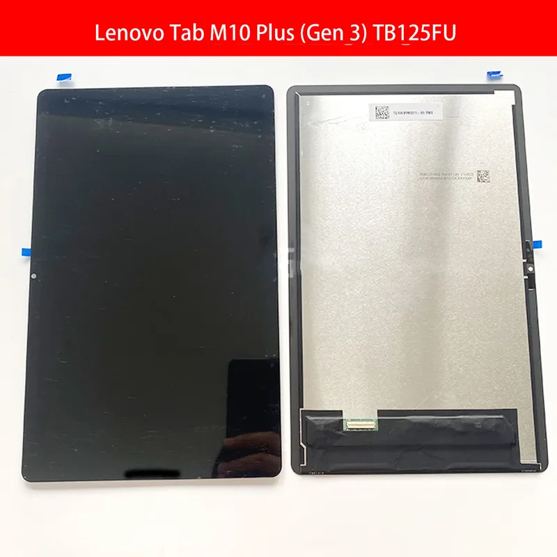 Lenovo Tab M10 Plus (3:e gen) TB125FU 10,6 tum LCD-skärm pekskärm montering